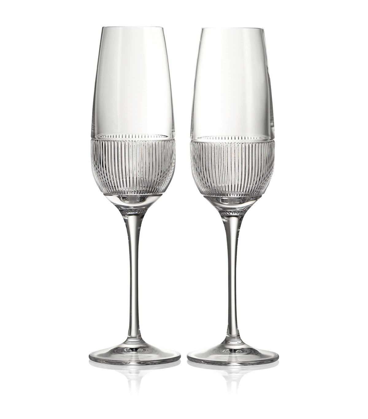 Crystal Helia Champagne Flutes (Set of 2)