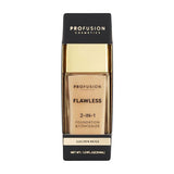 Profusion Cosmetics Flawless 2-in-1 Foundation in Golden Beige - British product