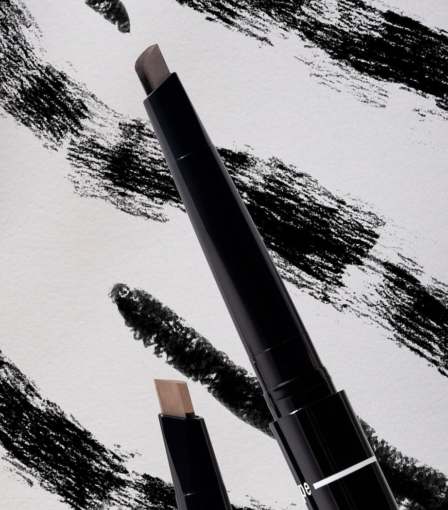Sisley three-in-one eyebrow pencil with triangular tip and brush 0.4g (British brand)