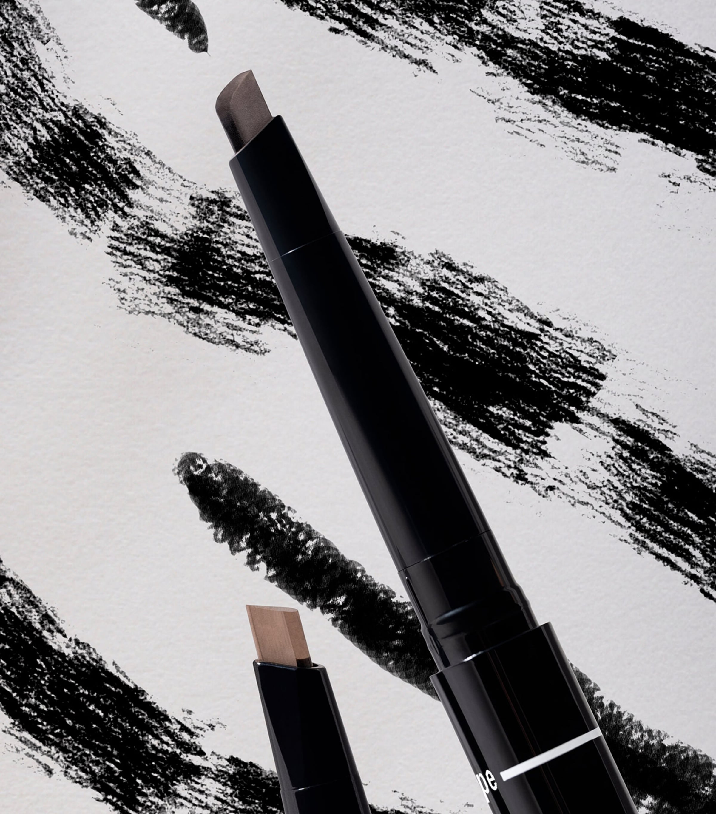 Sisley three-in-one eyebrow pencil with triangular tip and brush 0.4g (British brand)