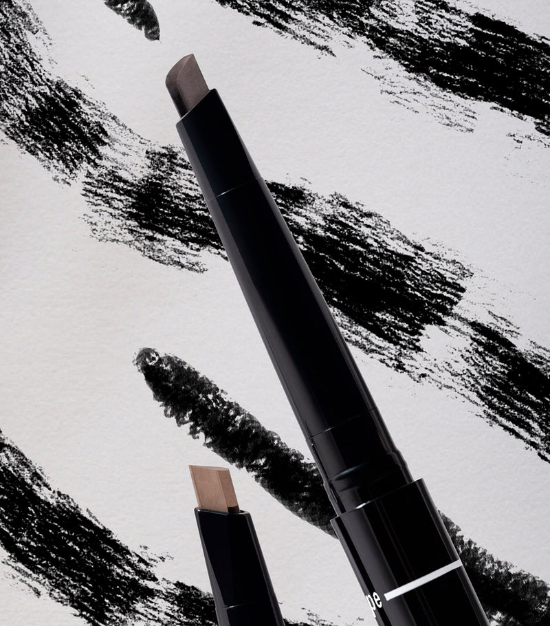 Sisley three-in-one eyebrow pencil with triangular tip and brush 0.4g (British brand)