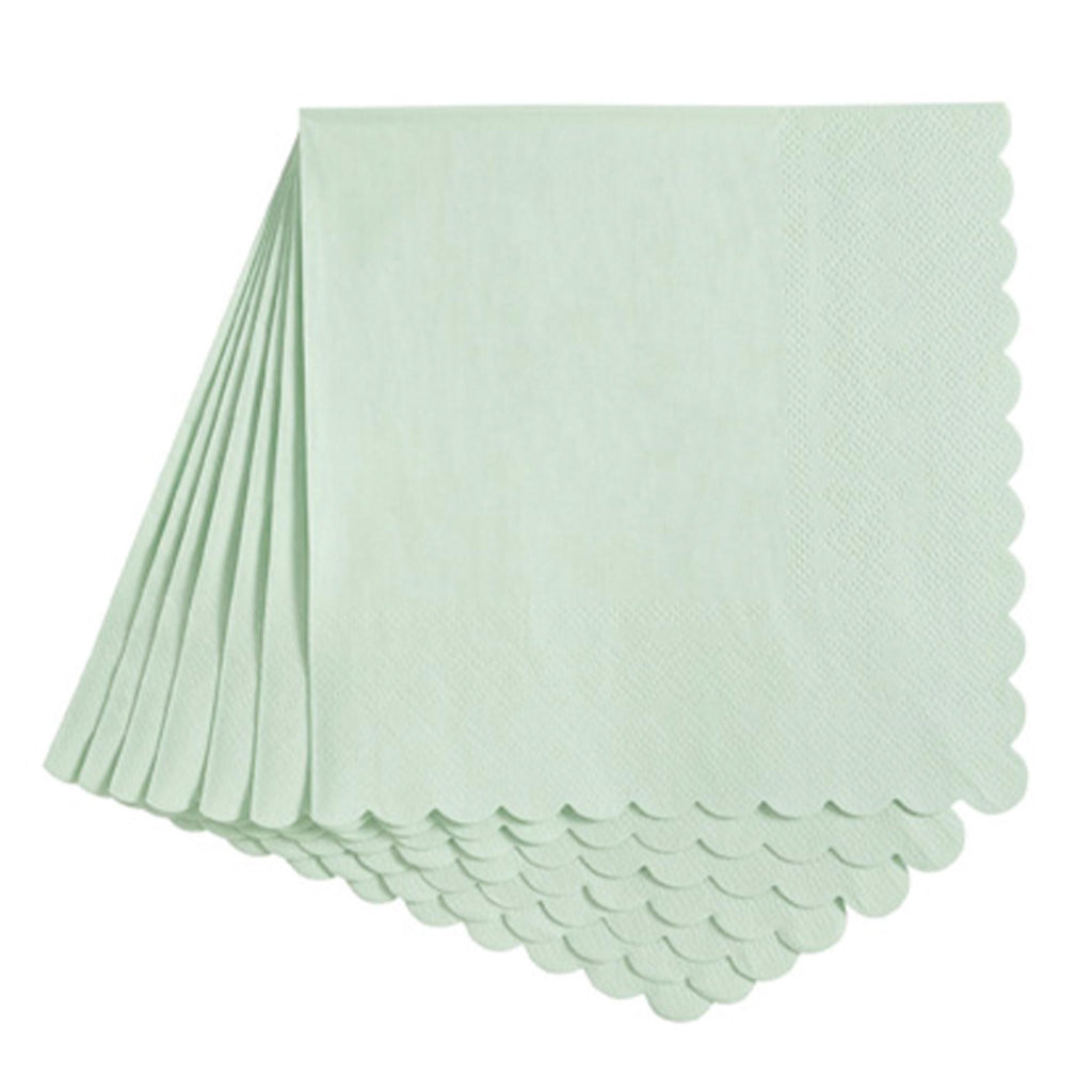 Habitat Shoreline Scalloped Napkin 20pk