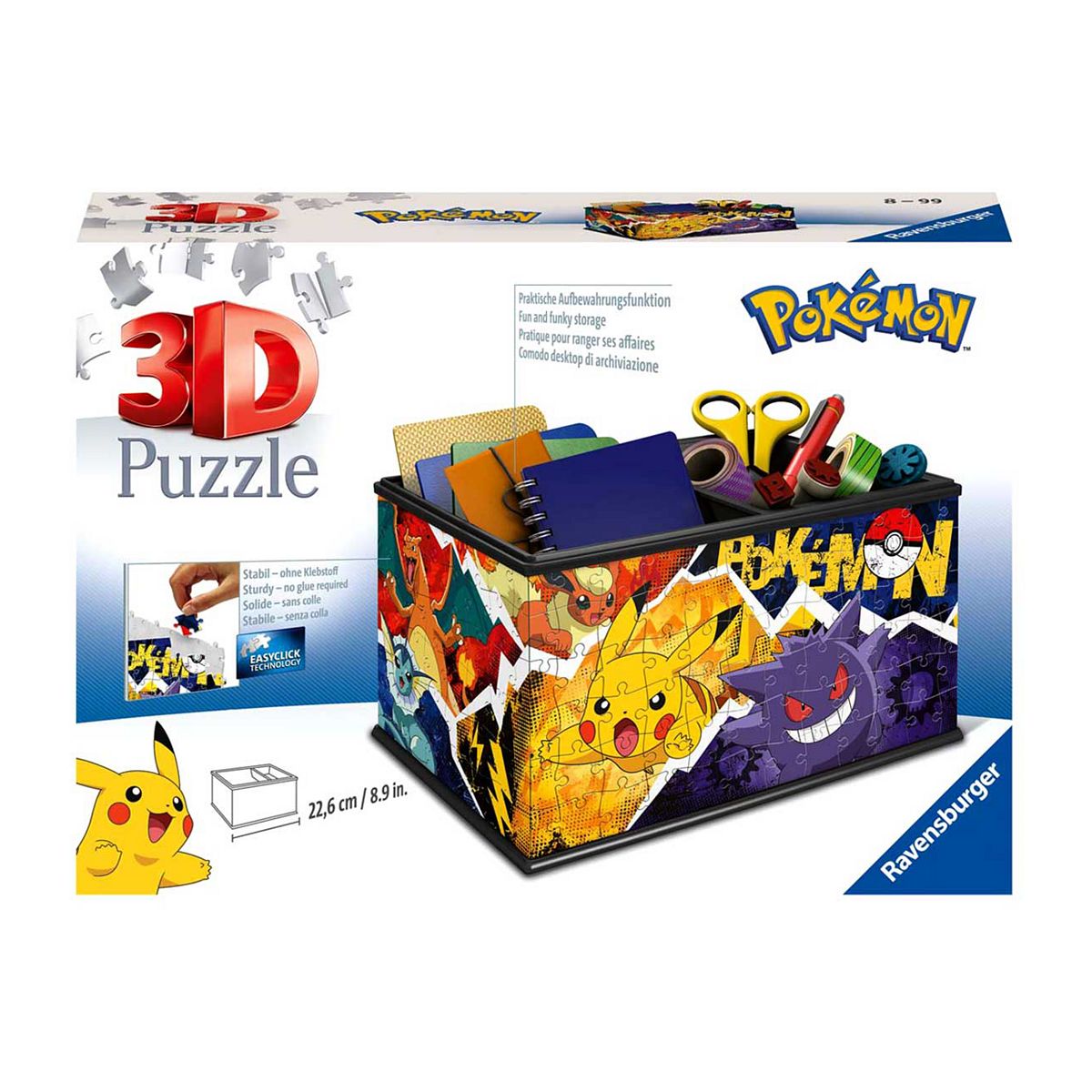 Pokemon Storage Box 3D Puzzle GOODS Boots   