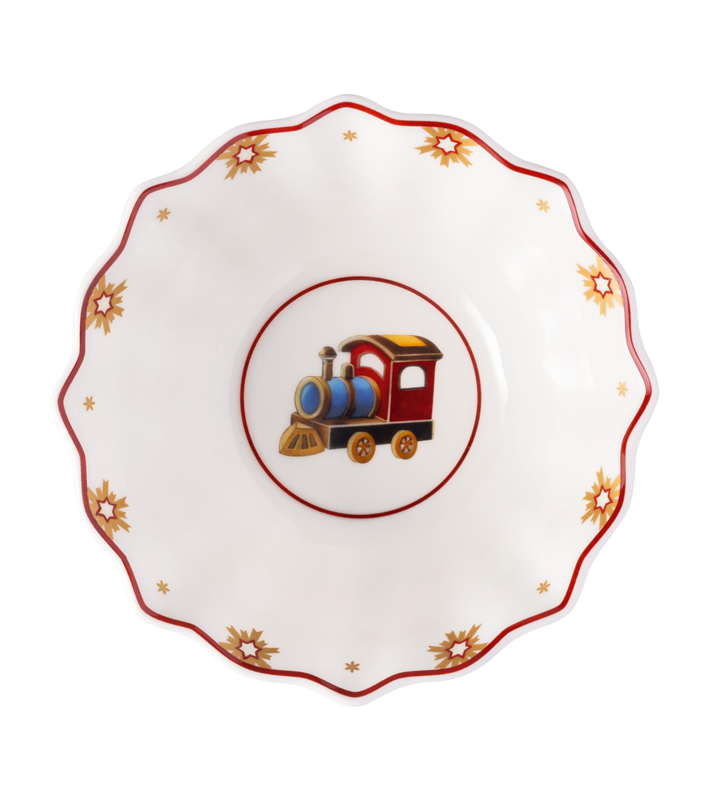 Villeroy & Boch porcelain Locomotive Toy's Delight 6-piece breakfast set (British brand)