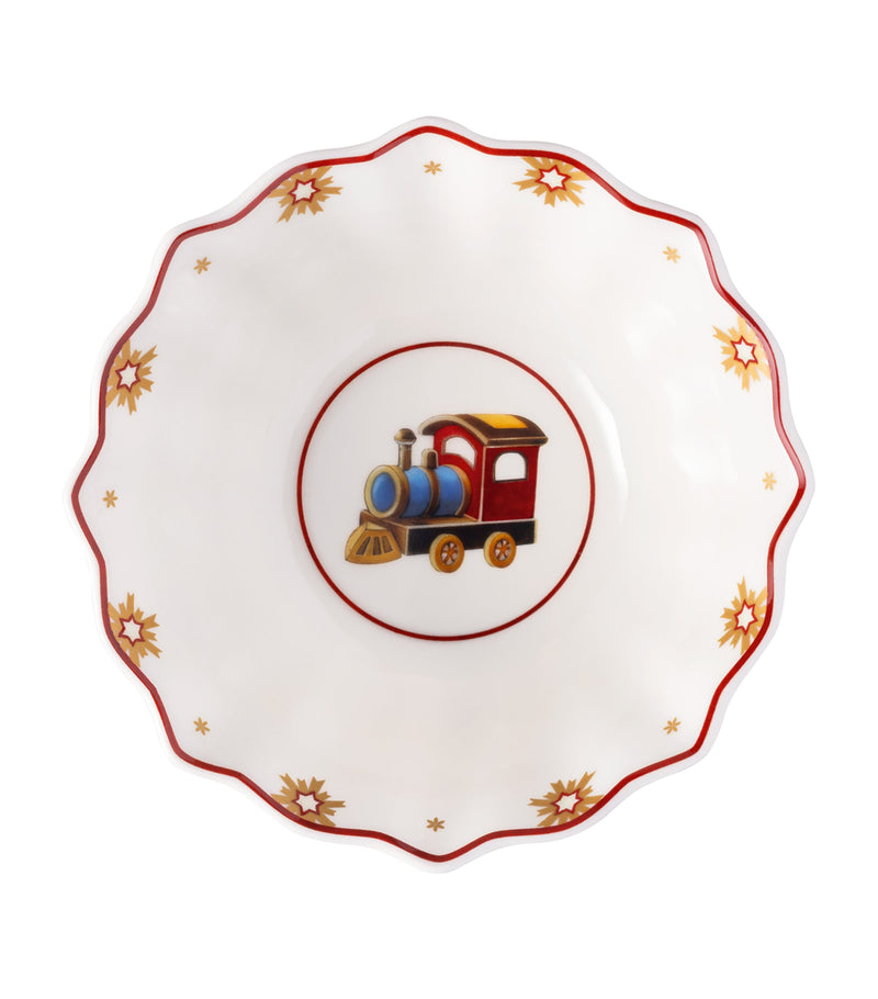 Villeroy & Boch porcelain Locomotive Toy's Delight 6-piece breakfast set (British brand)