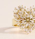 Suzanne Kalan classic heart ring in yellow gold, imported from the UK
