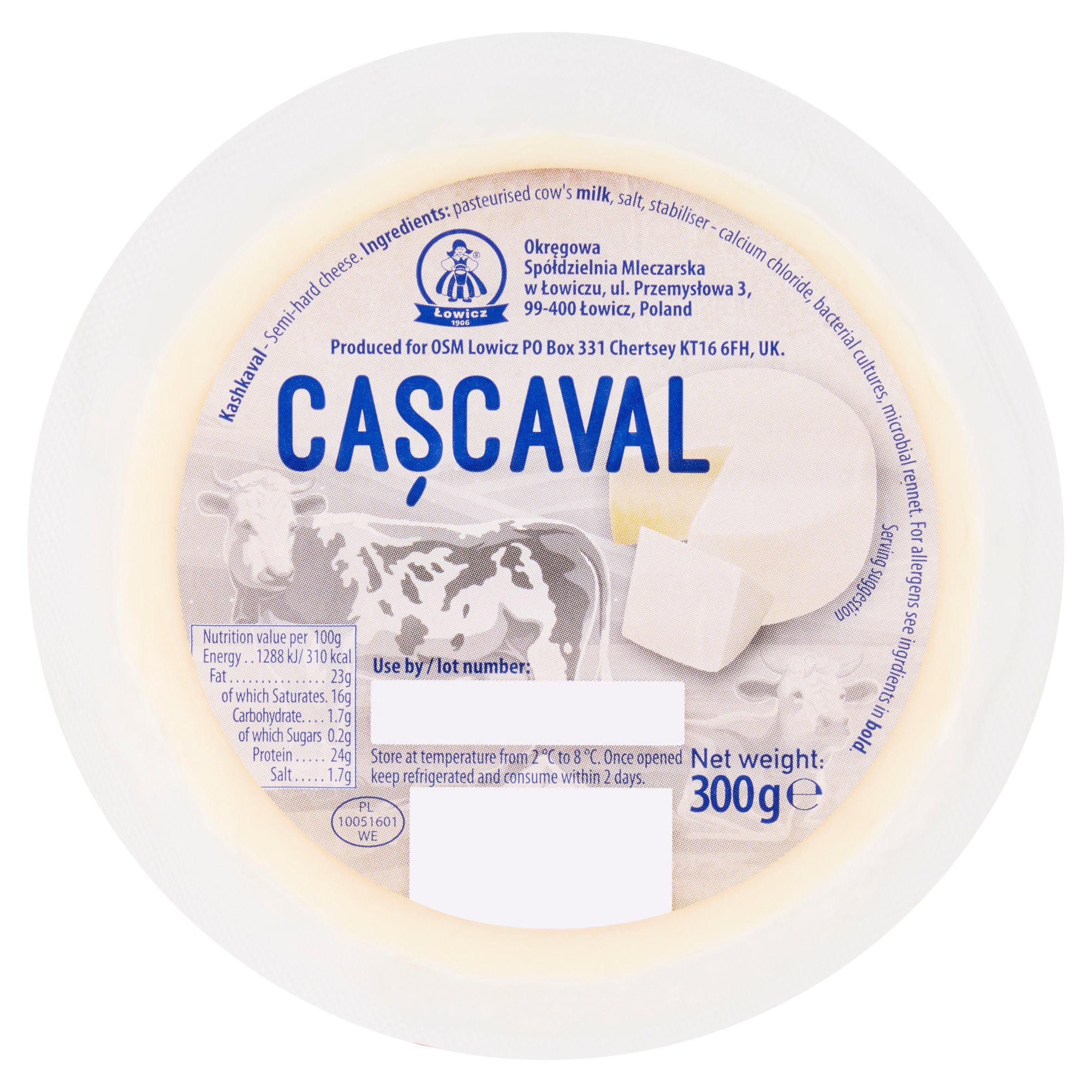 Lowicz Cascaval Cheese 300g Cooking sauces & meal kits Sainsburys   