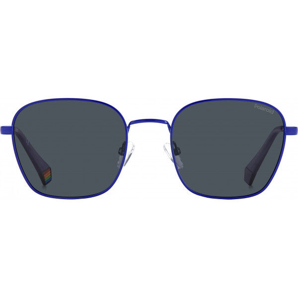 Polaroid blue metal frame sunglasses PLD 6170 (British brand)