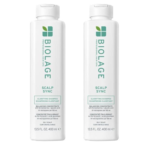 Biolage Scalp Sync clarifying shampoo duo 2x400ml (British brand)