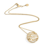 MARLI New York Avenues diamond necklace in 18kt yellow gold (British brand)