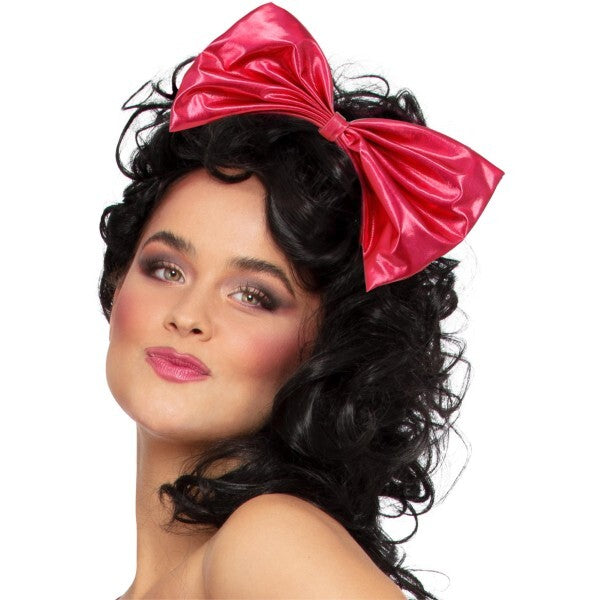 Smiffys 80s metallic pink headband - British product