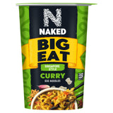 Naked Big Eat Singapore Style Curry Egg Noodles 104g Instant snack & meals Sainsburys   