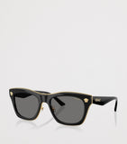 Lunettes de soleil Versace Square Medusa monture en métal doré, version UK