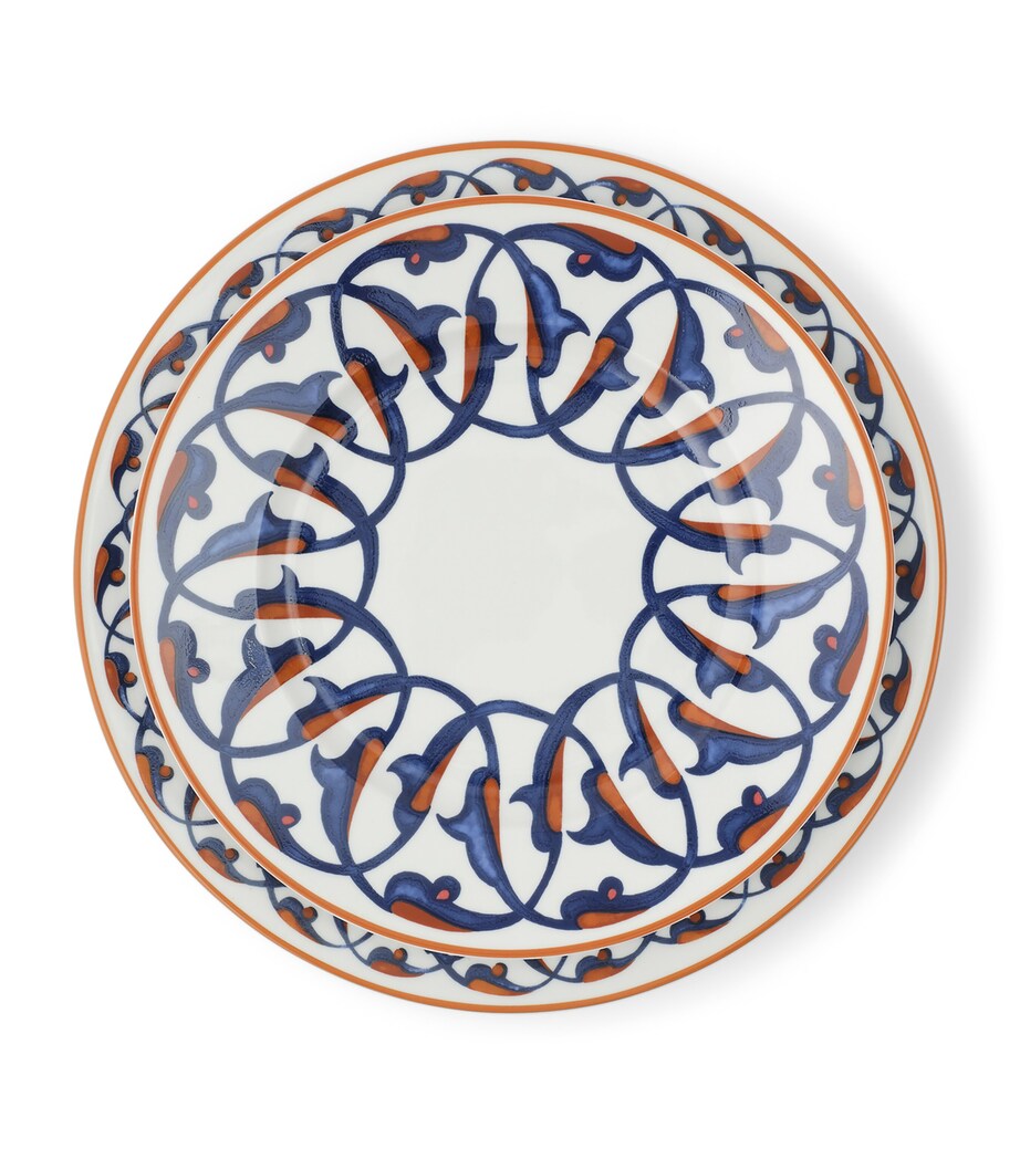 Ginori 1735 porcelain Anatolia charger plate 31cm - British product