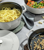 Staub 3-piece round stackable cocotte set 24cm - British product