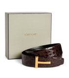 TOM FORD reversible T buckle belt, imported from the UK