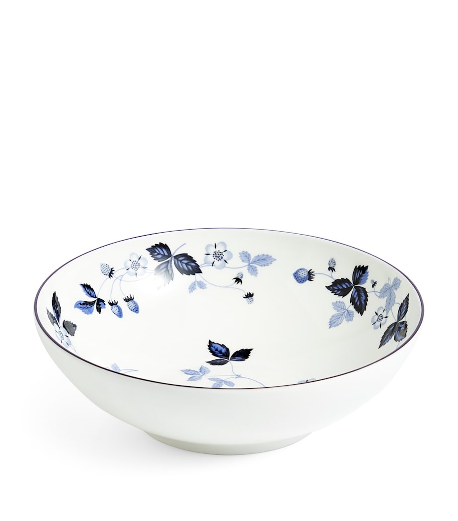 Wedgwood Wild Strawberry Inky Blue cereal bowl 18cm (British brand)