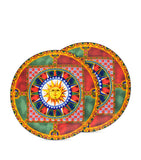 Dolce&Gabbana Casa Carretto Plates set of 2 17cm - British product