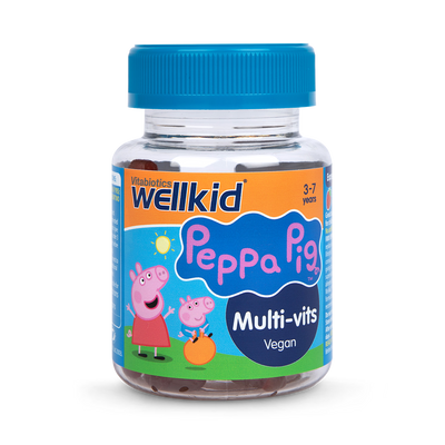 Vitabiotics Wellkid Peppa Pig Multi-Vitamin Strawberry Flavour 30 Jellies