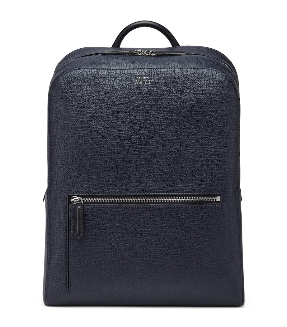 Smythson Ludlow Leather Backpack (British brand)