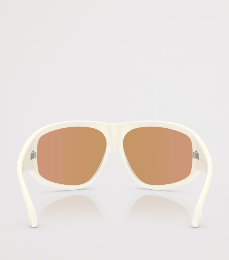 Moncler Thyra injected sunglasses with oversized frames, UK version