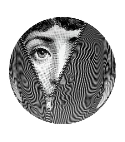 طبق حائط Fornasetti Tema e Variazioni رقم 401 بقطر 26 سم