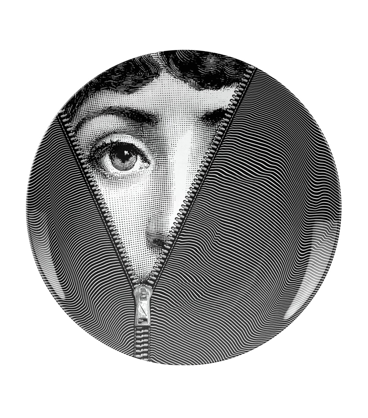 Fornasetti wall plate Tema e Variazioni 26cm, UK version