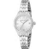 Roberto Cavalli Silver Ladies Watch - British product