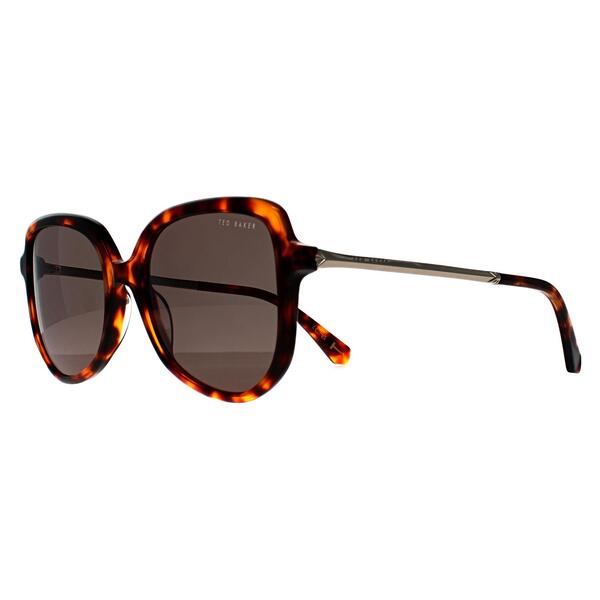 Ted Baker Kiera brown women sunglasses butterfly frame - British product