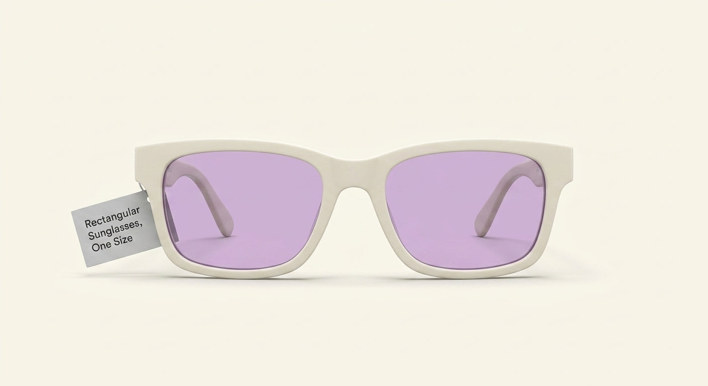 Prada acetate rectangular sunglasses (British brand)