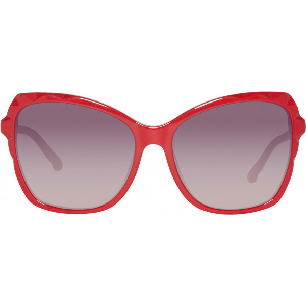 Swarovski SK0106 red acetate sunglasses (British brand)