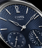 Czapek Quai des Bergues watch 40.5mm stainless steel - British product