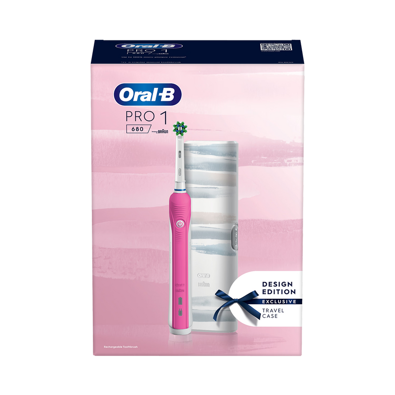 Oral-B Pro Series 1 pink electric toothbrush, UK version