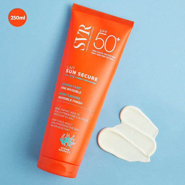 SVR sunscreen milk SPF 50+ 250ml face and body (British brand)
