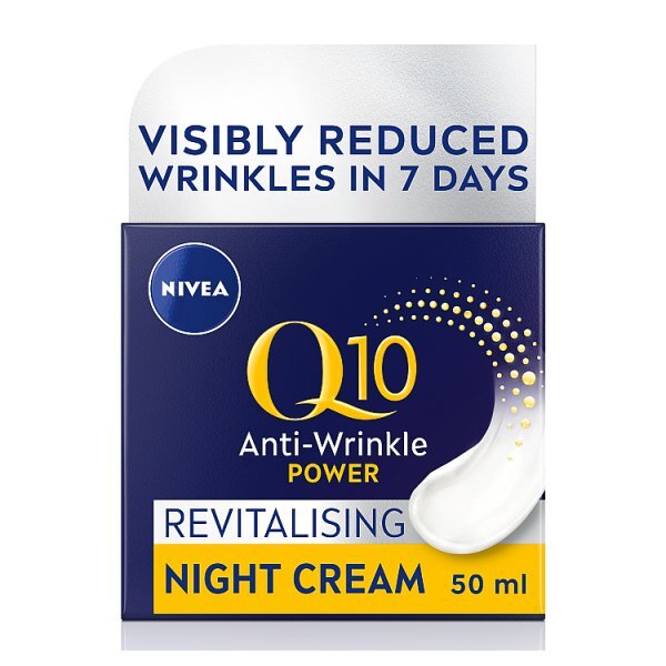 NIVEA Q10 Power Anti-Wrinkle Firming Night Cream 50ml GOODS Superdrug   