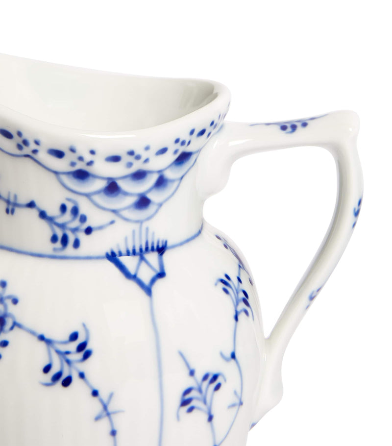 Royal Copenhagen blue floral cream jug 170ml, imported from the UK