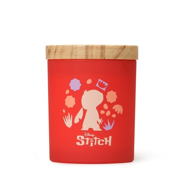 Disney Stitch plumeria and lychee scented candle 195g (British brand)