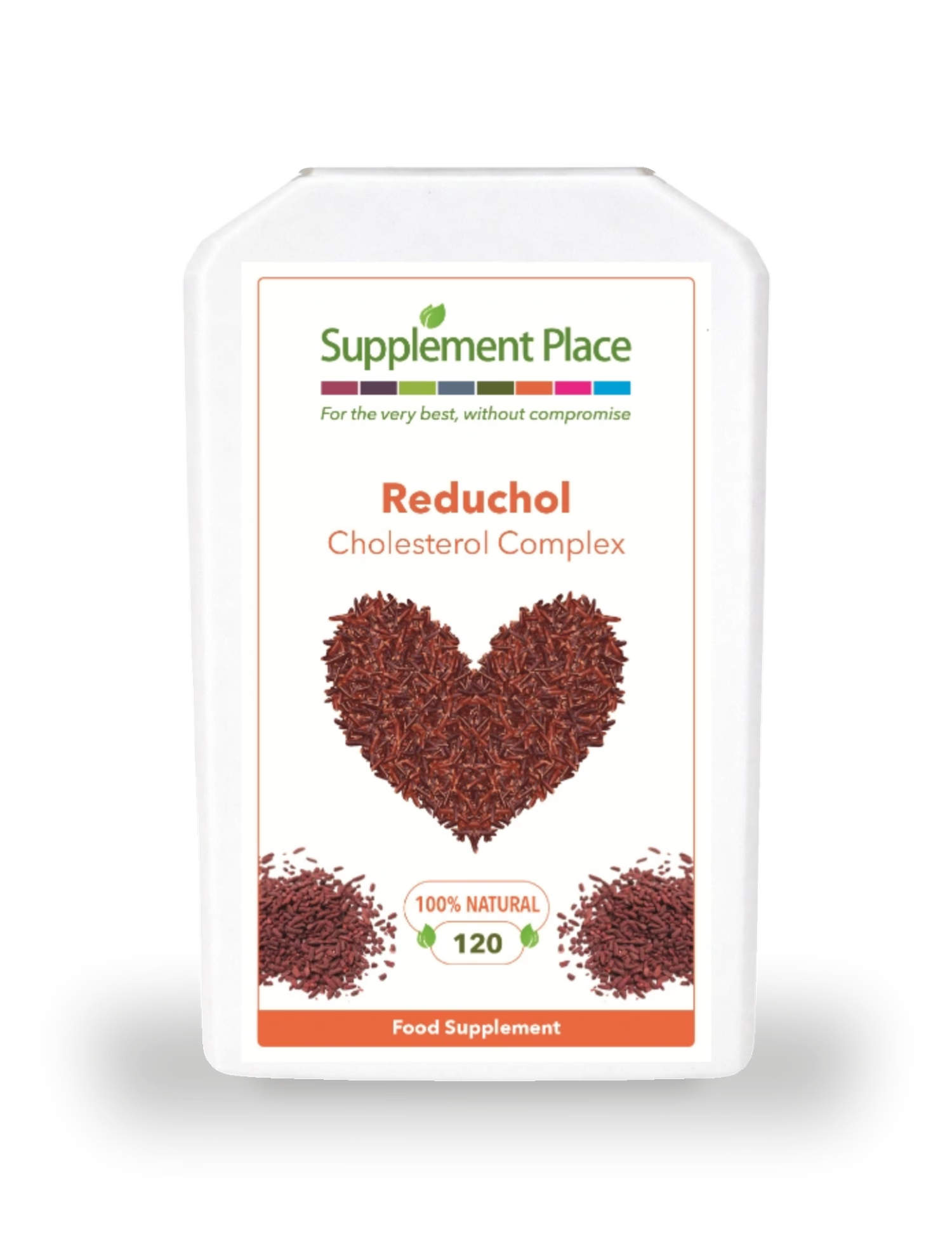 Supplement Place Reduchol red yeast rice CoQ10 120 capsules (British brand)