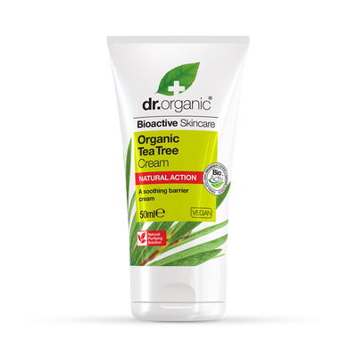 Holland & Barrett Dr Organic Tea Tree Face Cream 50ml- Buy online at McGrocer