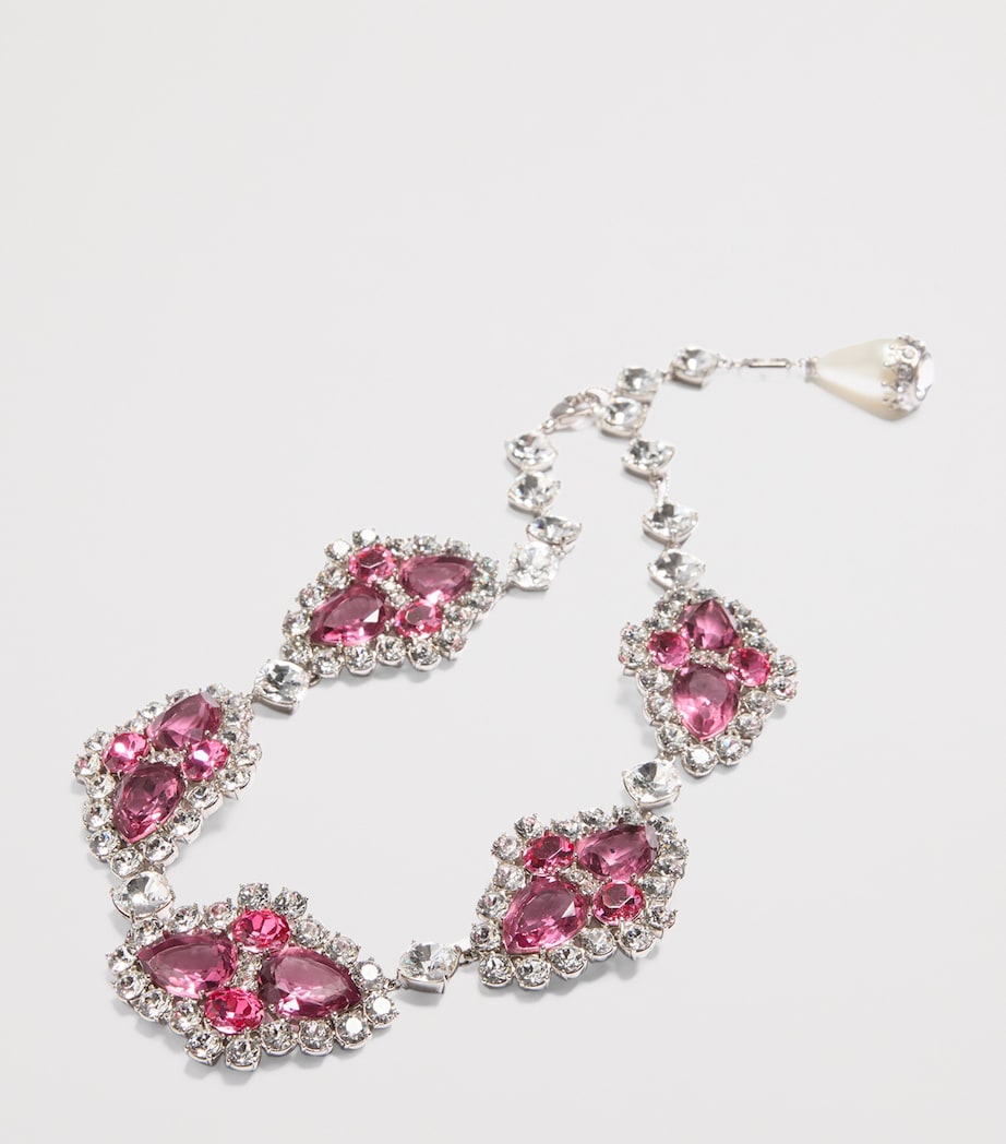 Valentino Garavani crystal necklace, UK version
