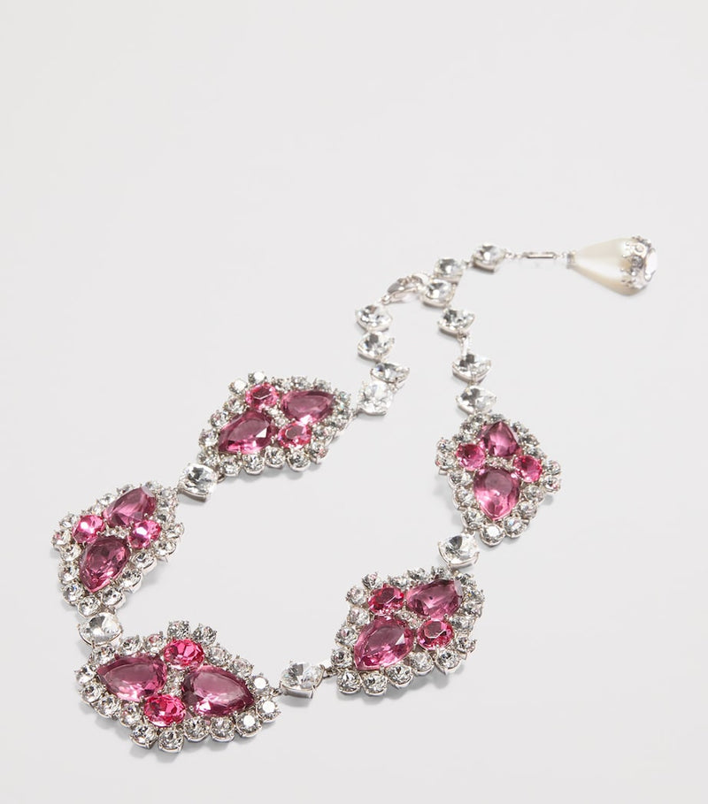 Valentino Garavani crystal necklace, UK version
