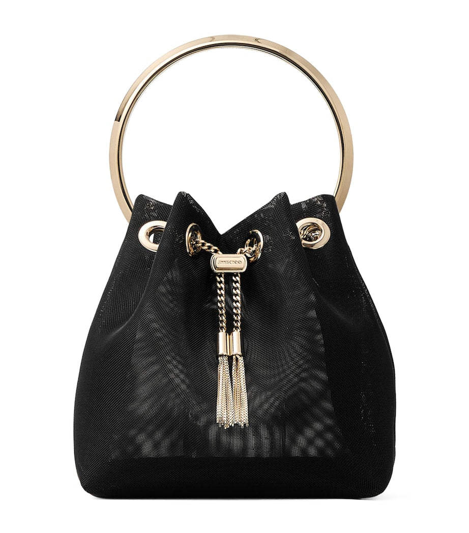 Jimmy Choo mesh Bon Bon top-handle bag (British brand)