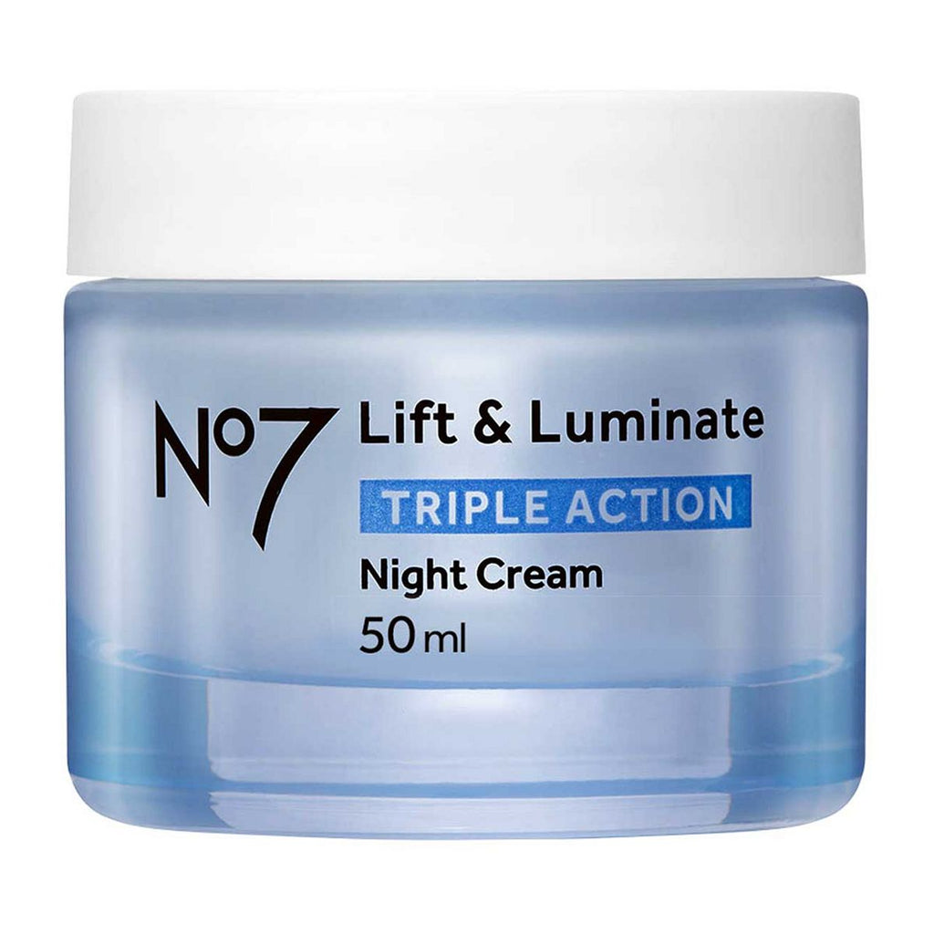 No7 Lift & Luminate TRIPLE ACTION Night Cream Enhanced Formula 50ml