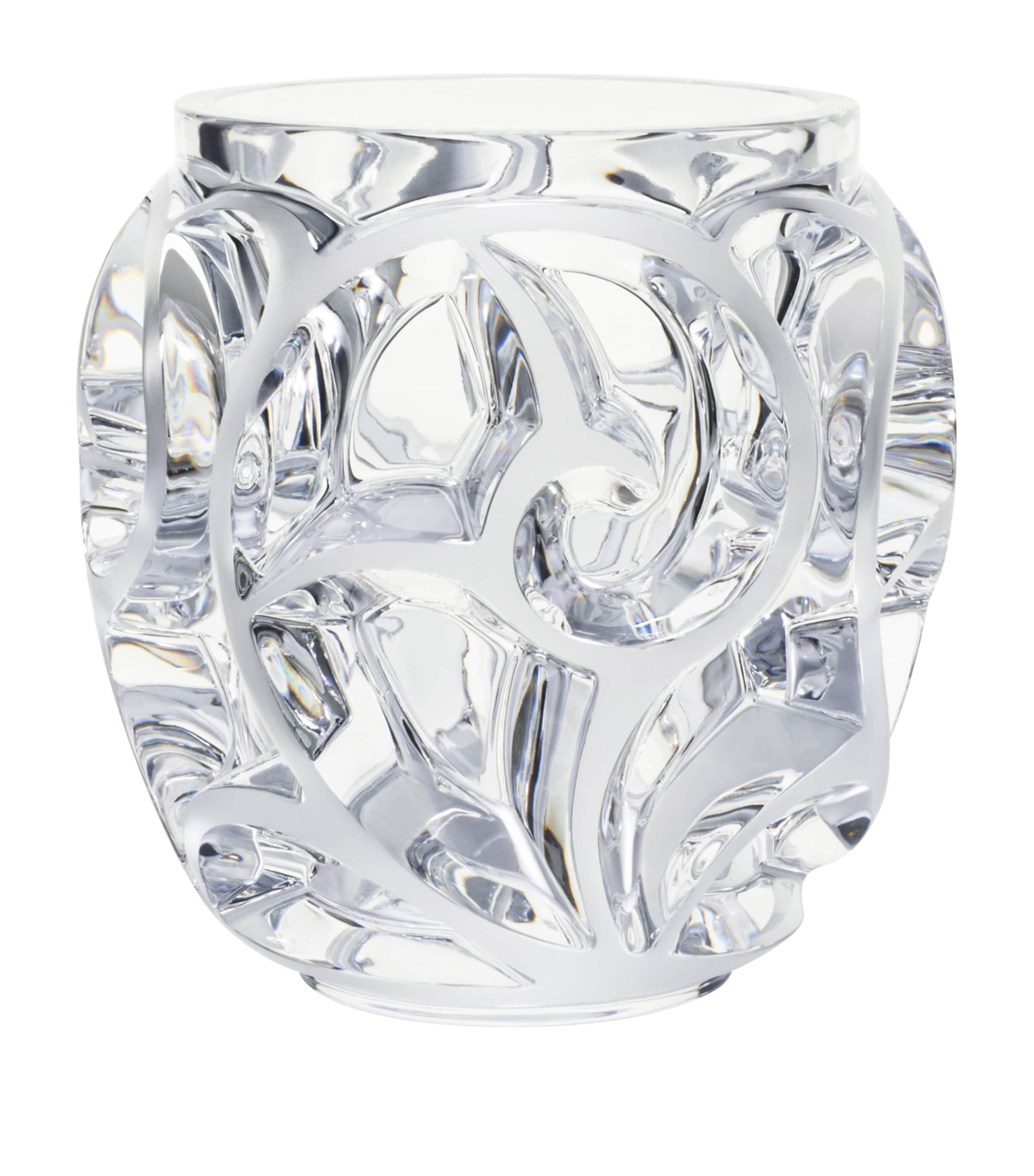 Lalique Grand Tourbillons vase 27cm, UK version