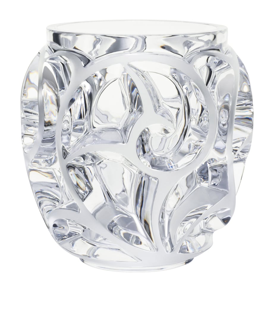 Lalique Grand Tourbillons vase 27cm, UK version