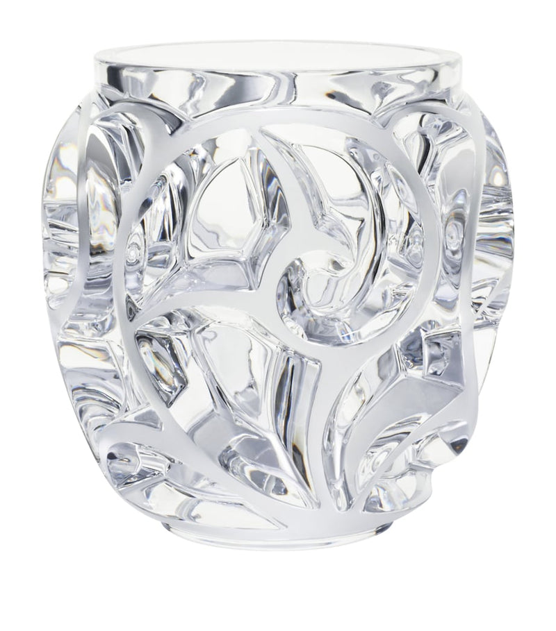 Lalique Grand Tourbillons vase 27cm, UK version