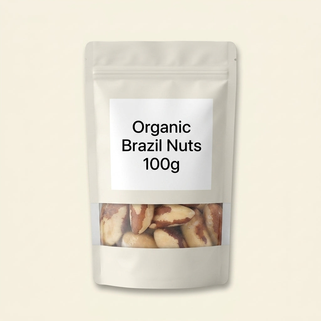 Holland & Barrett Organic Brazil Nuts 100g - British product