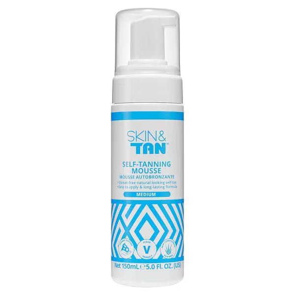 Skinny Tan Selbstbräuner Mousse Medium 150ml, importiert aus dem Vereinigten Königreich