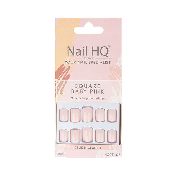 Nail HQ Square Baby Pink GOODS Superdrug   