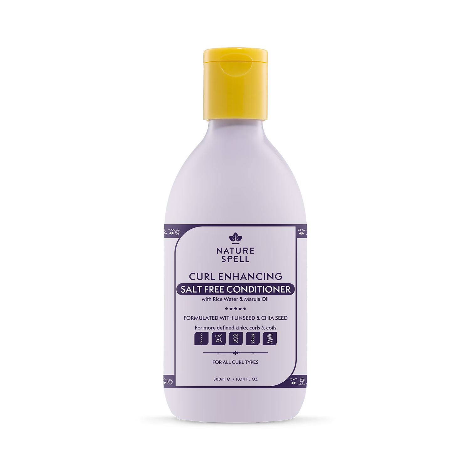 Nature Spell Curl Enhancing Haircare Collection, imported from the UK